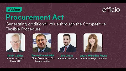 Procurement Act: Generating additional value through the Competitive Flexible Procedure