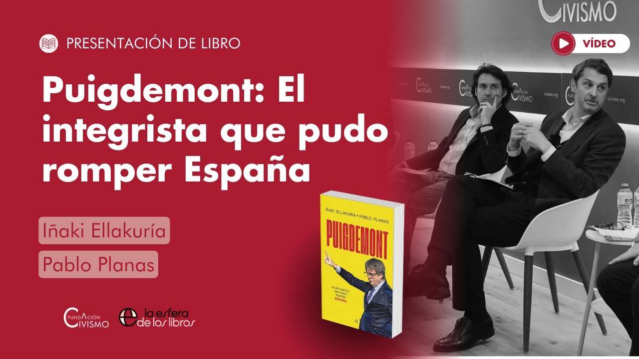 Presentación de «Puigdemont: El integrista que pudo romper España», con su autor Iñaki Ellakuría