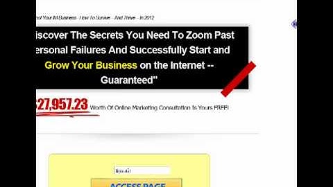 dot com secrets x - Squeeze page set up 1 optin so far...