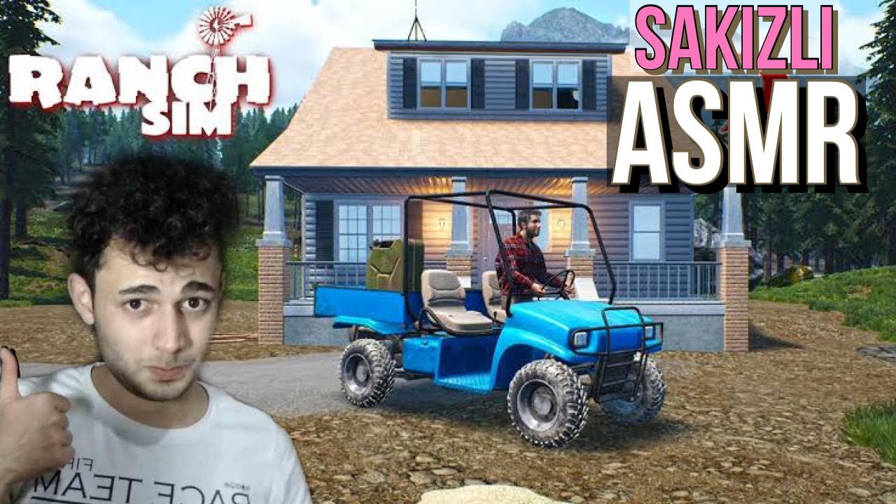 SAKIZLI UYUTAN RANCH Simulator ASMR Türkçe | Oyun ASMR | Türkçe ASMR | Sakız ASMR | GamePlay ASMR