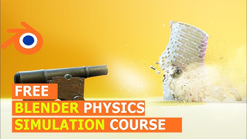 part 5   rigid body constrain    blender physic simulation course