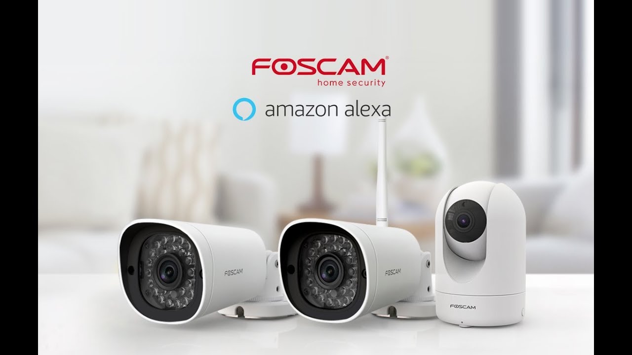 Foscam compatible Amazon Alexa - YouTube