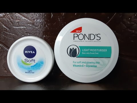 Ponds light moisturizer vs nivea light moisturizer review |