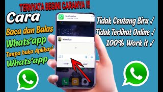 Cara balas pesan WA tanpa buka Aplikasi | Balas chat WA dari notifikasi - almus screenshot 3