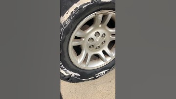 Do not drive with a flat tire 🤔