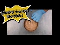 半熟生カステラ（ショコラ）真ん中から割ってとろけるところを見せる動画