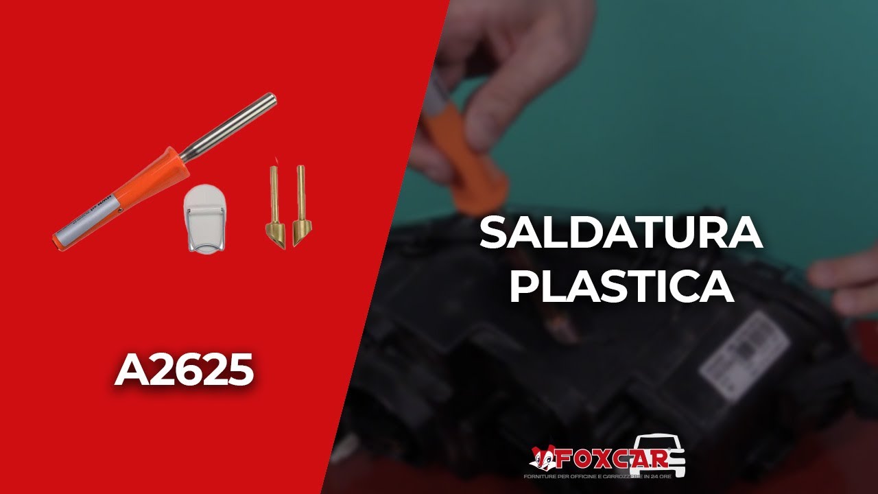 Colla bicomponente ripara plastica paraurti - SALDATURA PLASTICA - Foxcar  Foxcar