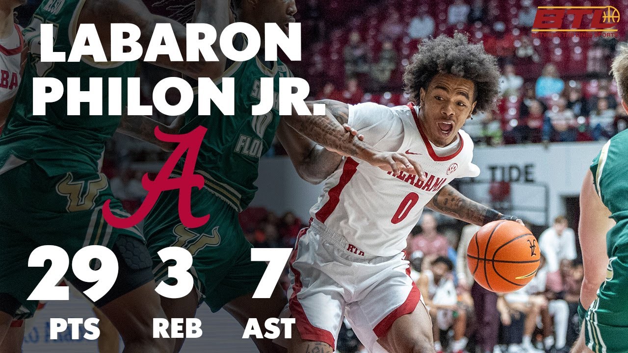 Лабарон Филон | 29 очков, 3 подбора, 7 передач против USF
