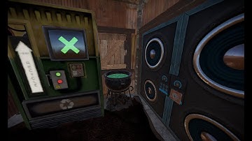 Vending Machine Push Through Bunker