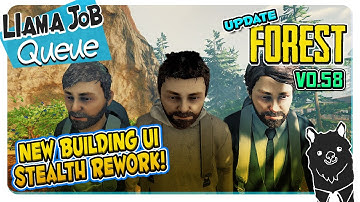 The Forest Update V0.58 New Building UI, More Hair Options, Stealth Revamped