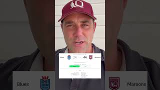 Cam Smith reacts to State of Origin Game 2 😳