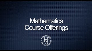 Celebrity Mathematics Course Offerings Profile