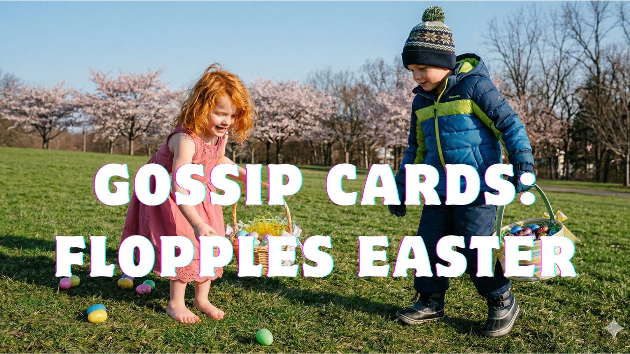 GOSSIP CARDS: EASTER FOR THE FLOPPLES