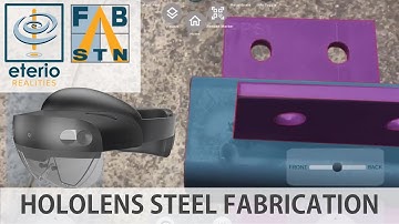 Keyack Tech - Steel Fabrication Layout with a HoloLens 2