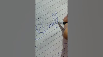 How to Write Sarthak #calligraphy #cursivewriting #handwriting #youyubeshort #trending #viralshorts