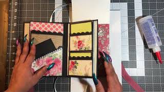 5 x 7 1/2 Mini Album Using Anna Griffin Paper Part 6