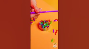 Blow Bubbles Your Way! 🫧🌈 DIY Straw Toy for Endless Fun! 🎨 #Shorts #DIY