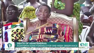 Asantehemaa Passes: One-Week Funeral Ban Declared in Asanteman