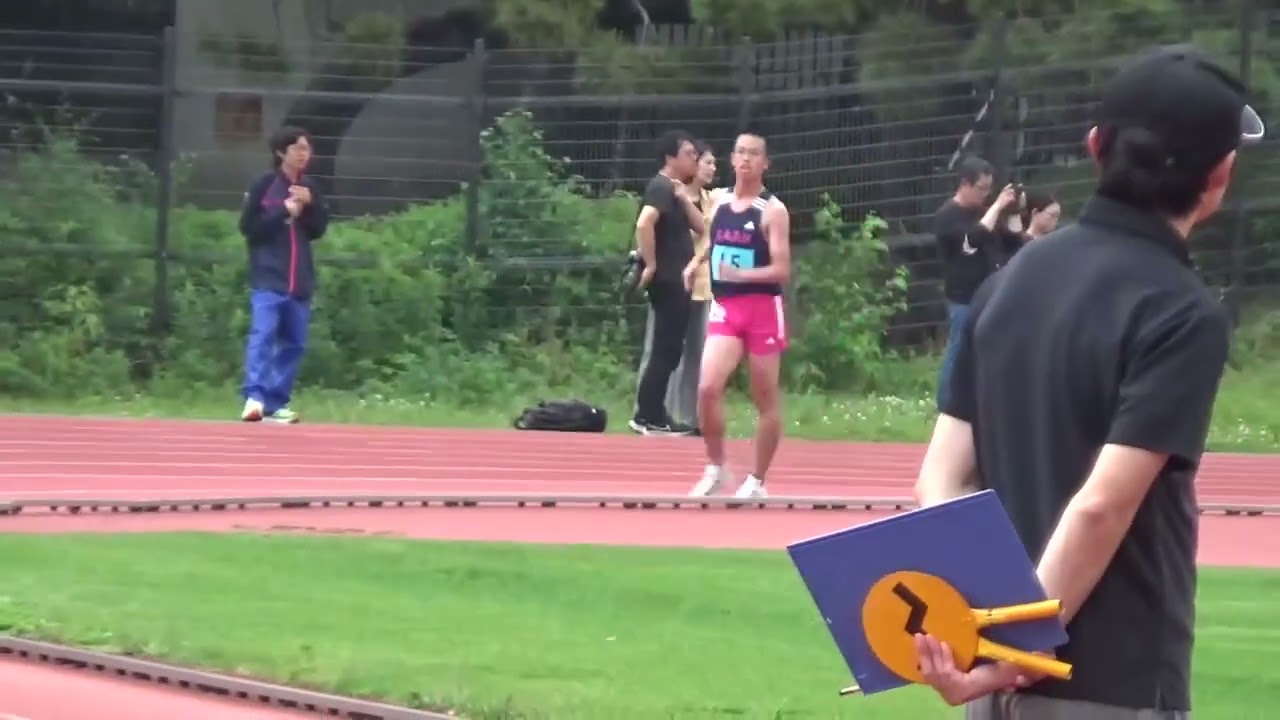 京都府高校総体2025】男子5000m競歩決勝(2025年5月17日) - YouTube