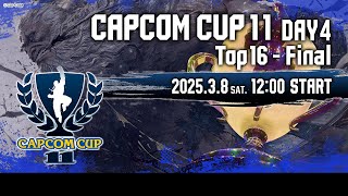 【日本語実況】「CAPCOM CUP 11」- Day4「CAPCOM CUP 11 Top16 - Final」