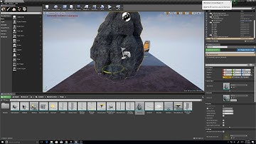 Manipulating a Rock in UE4