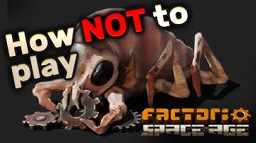 How NOT to play Factorio SPACE AGE