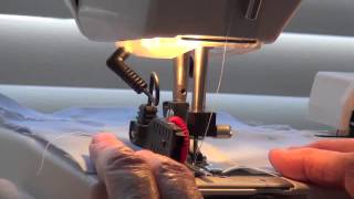 How to make a perfect buttonhole using the Viking Husqvarna #1+ and the sensor foot