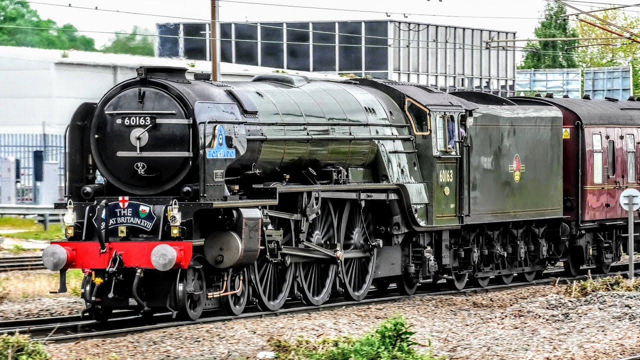 Busy Afternoon at Peterborough, ECML - 03/05/2025 Incl: 60163 'Tornado' & Freight!