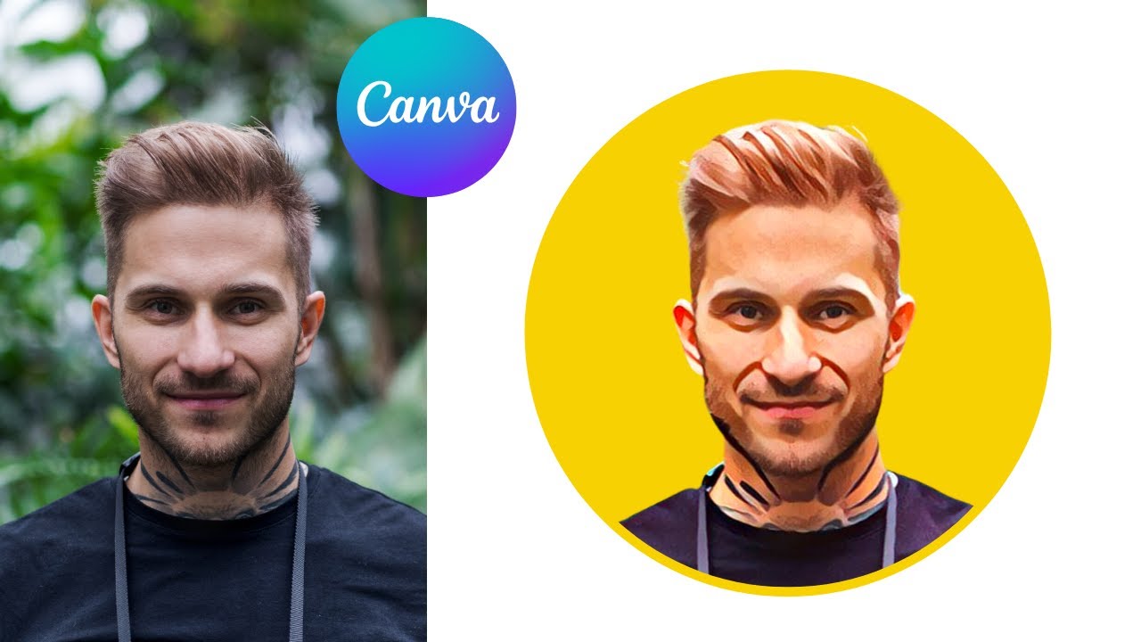 how to make a canva presentation portrait