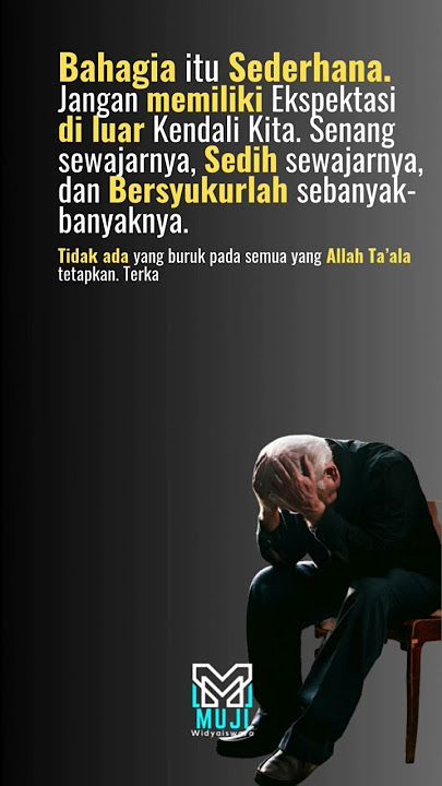 Bahagia itu Sederhana @hijrah.boosters @Tausiyahku_ #motivasi