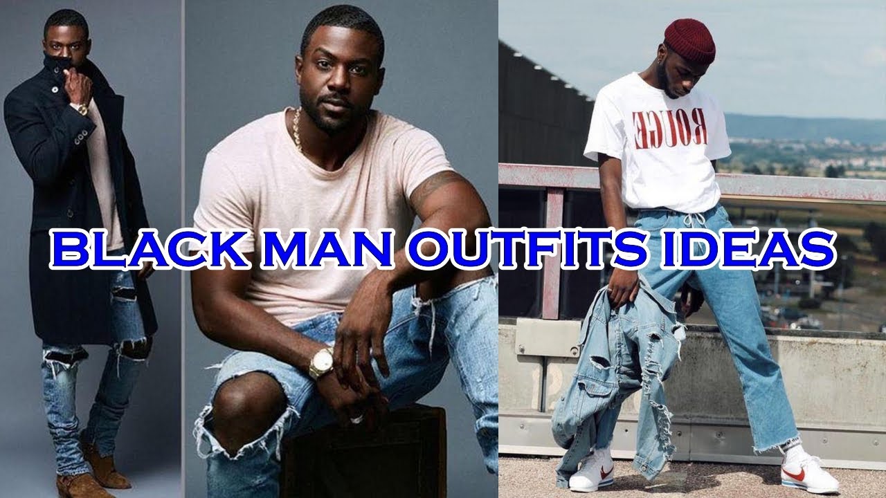 Black Men's Clothing - Black Men's Fashion Clothing - Black Men Style ...