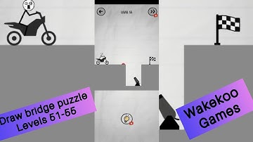 Draw bridge puzzle level 51-55