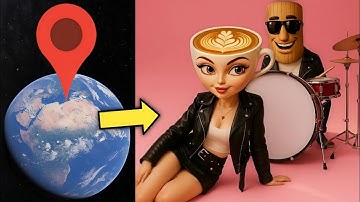 APT (Brainrot Version) | Ballerina Cappuccina & Tung Tung Tung Sahur on Google Earth! [4K]