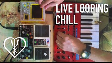 HWJ Fest Chill - Korg Monologue & old school Kaossilator live looping with Boss DD-20 delay