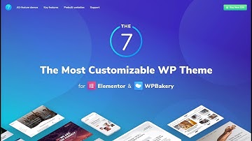 How to edit site header with Elementor in The7 #WordPress #Themes #Elementor #The7