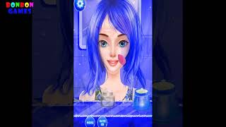 Blue Princess : Game For Girls - Makeup, Nail Salon, Makeover Games | BonBon Games #120522 screenshot 1