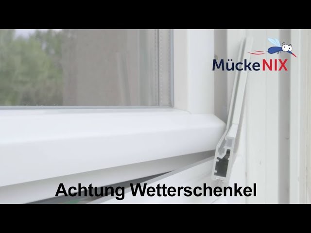 MückeNIX, Fliegengitter-Tür Ockerbraun RAL 8001