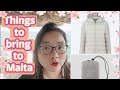 Things to bring in Malta | To Dos before going to Malta | Clothes | Food | OFW in Malta