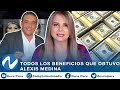 Todos los prestamos y todo el dinero con el que se benefician Alexis Medina