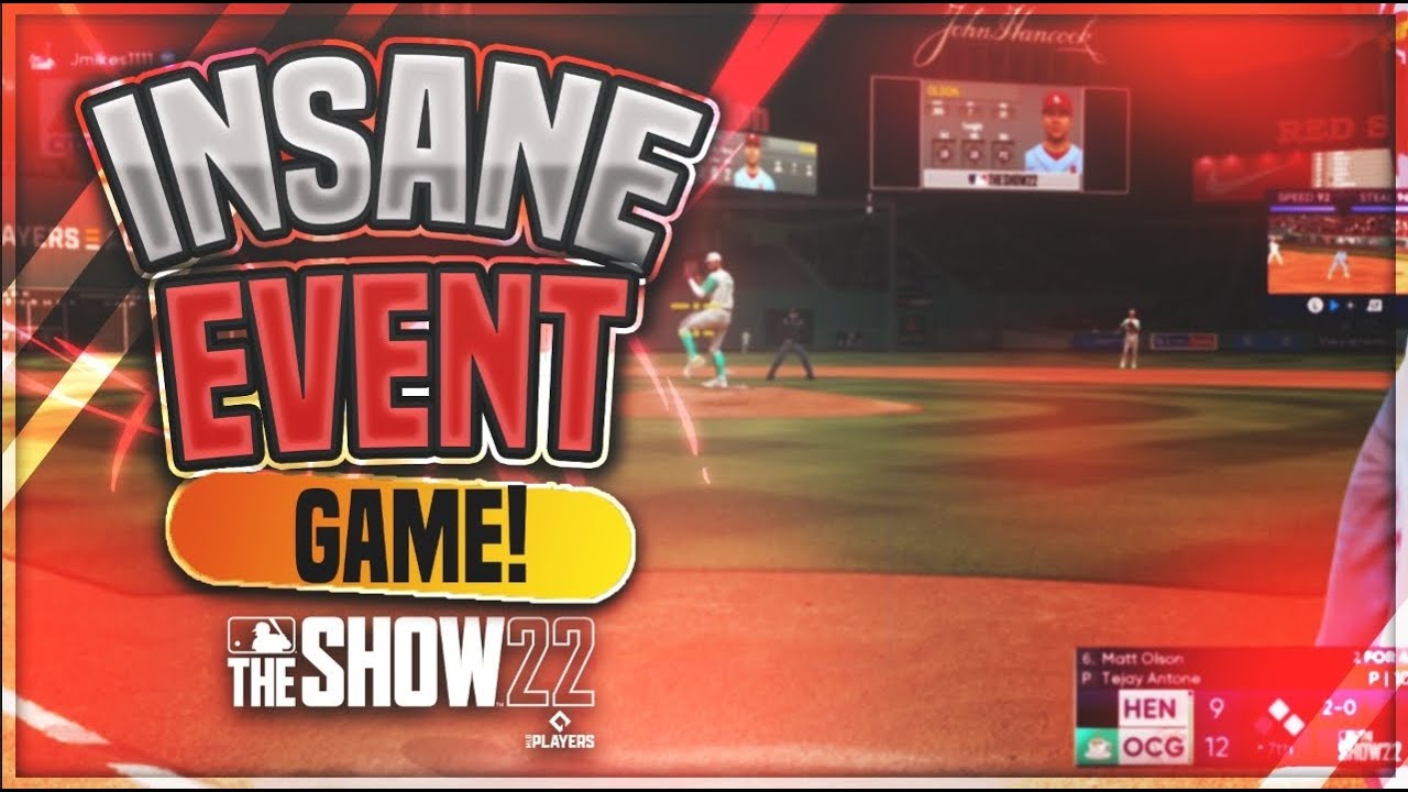 OMG HOW! INSANE EVENT GAME IN MLB THE SHOW 22!