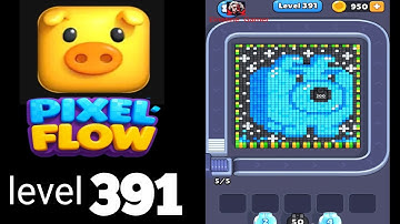 Pixelflow level 391 Guide Walkthrough Solution