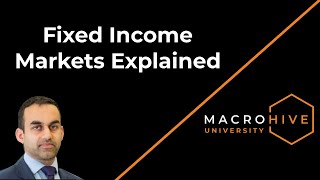 Fixed Income Markets Explained┃NegativeYielding Bonds, Duration & Yield Curves