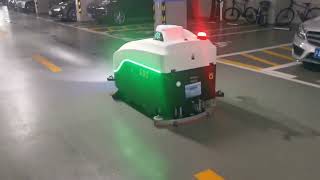 Kokobots S95 works in the Parking Lot