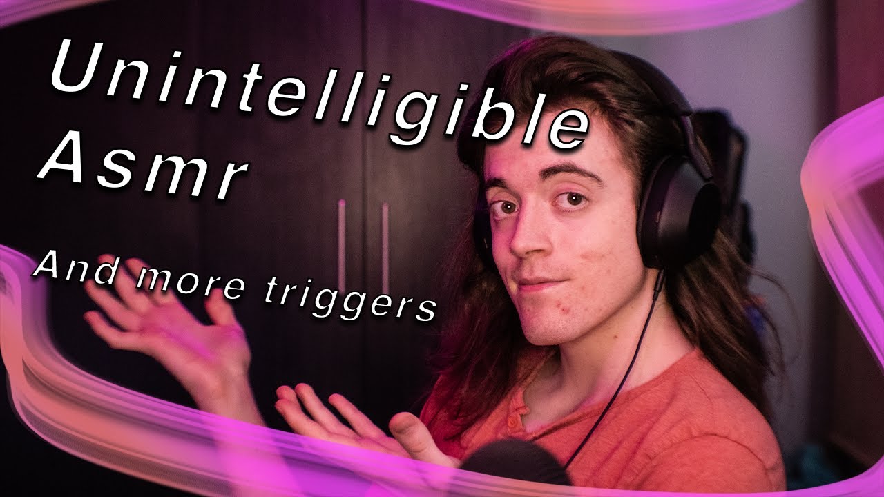 ASMR | Whispers and Unintelligible sounds | Hand sounds (Fast ...