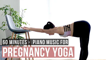 Pregnancy yoga music. 60 minute of relaxing prenatal yoga music.