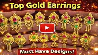Top D Earrings Collection Daily Wear Small Earrings Designs