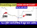 investing.com India VIX Ka Chart Kaise Dekhe | India vix Kaise Dekhe | investing.com kaise use kare