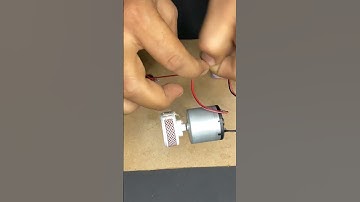 Electric dynamo motor, Generate Electricity with DC motor, Fire Lighting