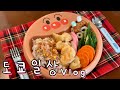 일본 브이로그 ❤️ 식판식, 요리, 먹방 많음 ⚠️ | 노노카 강아지경찰아저씨 🐶 로미Ver.