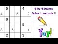 6by6 Sudoku Puzzle | You can solve in minutes | Easy Level